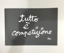 "tutto e competizione" postcard by Ben Vautier