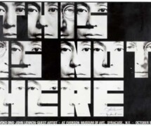 Poster for "This Is Not Here" 1971 exhibit of Yoko Ono at Everson Museum, Syracuse, NY. This is not HEre Poster.d4133464x